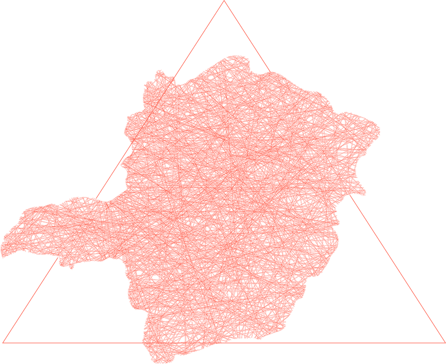 Mapa de Minas Gerais